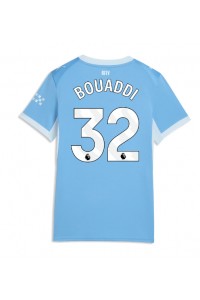 Manchester City Ayyoub Bouaddi #32 Fotballdrakt Hjemme Klær Dame 2026-27 Korte ermer